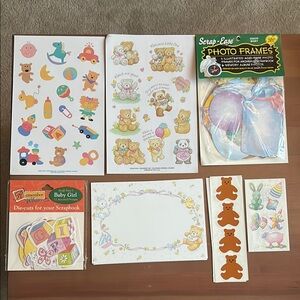 Baby Girl Scrapbook Bundle